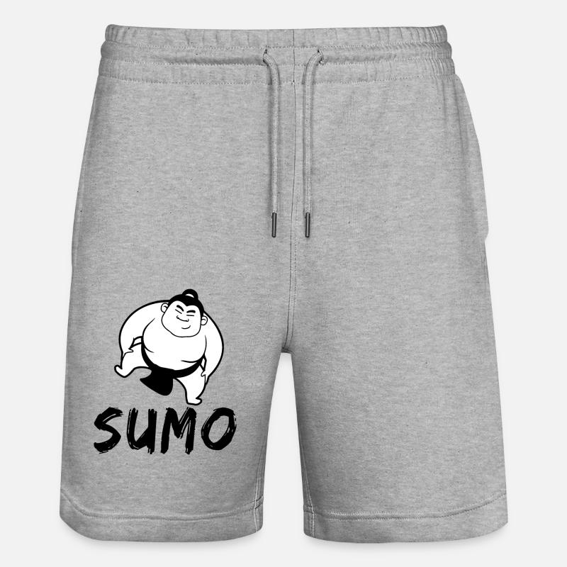 Sumo - Short de jogging bio TRAINER Stanley/Stella unisexe - gris chiné