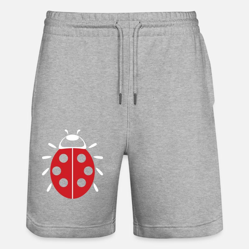Coccinelle - Short de jogging bio TRAINER Stanley/Stella unisexe - gris chiné