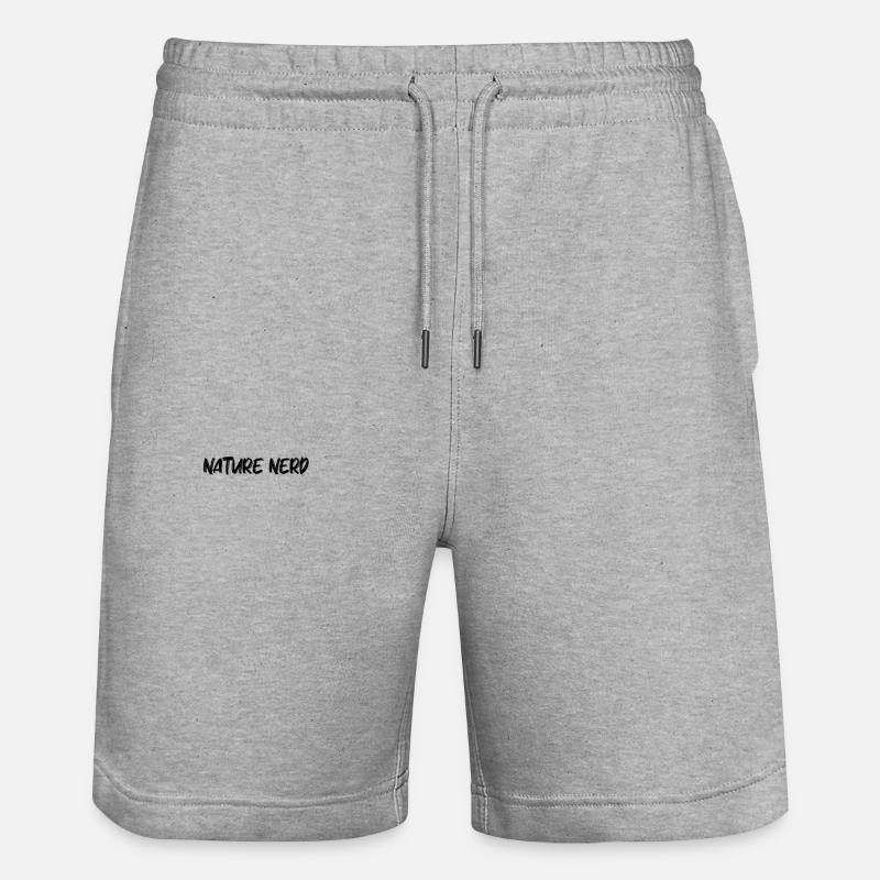 Randonnée - Nature Nerd - Short de jogging bio TRAINER Stanley/Stella unisexe - gris chiné