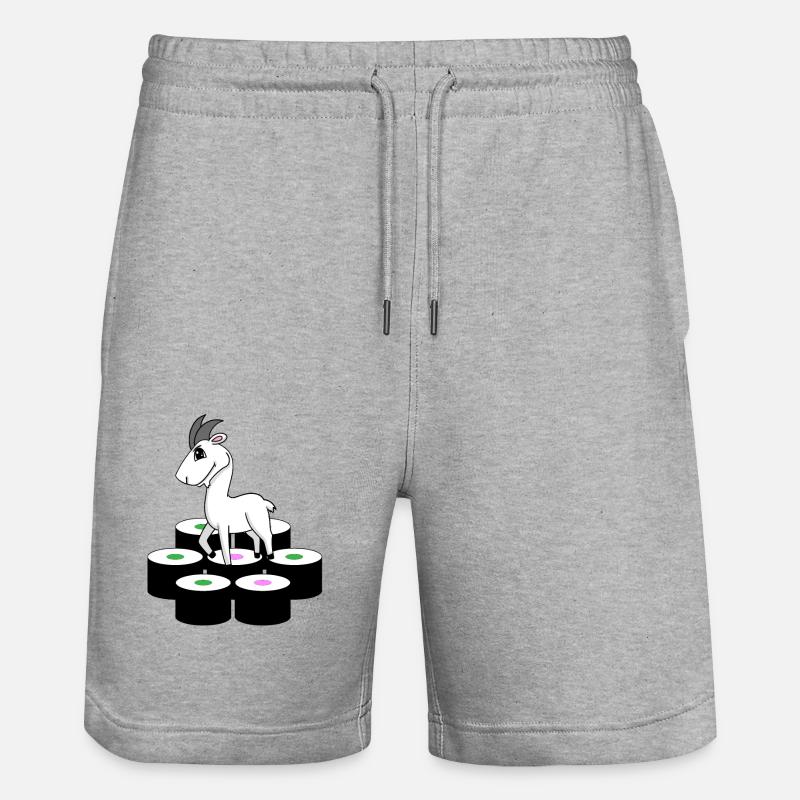Sushi de chèvre - Short de jogging bio TRAINER Stanley/Stella unisexe - gris chiné