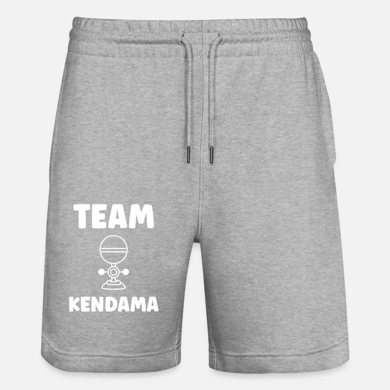 kendama - Short de jogging bio TRAINER Stanley/Stella unisexe - gris chiné
