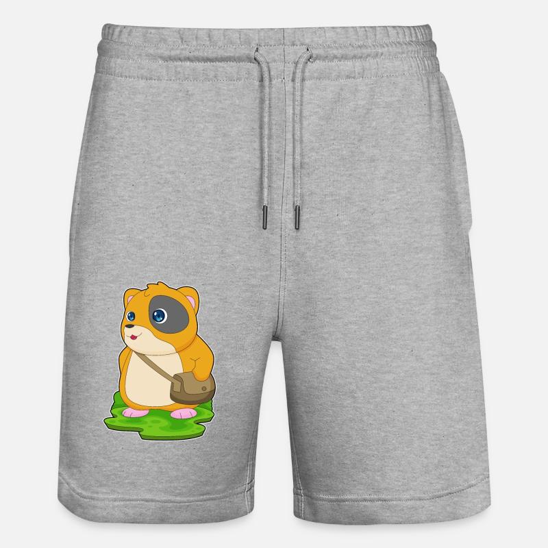 Sac à main Hamster - Short de jogging bio TRAINER Stanley/Stella unisexe - gris chiné