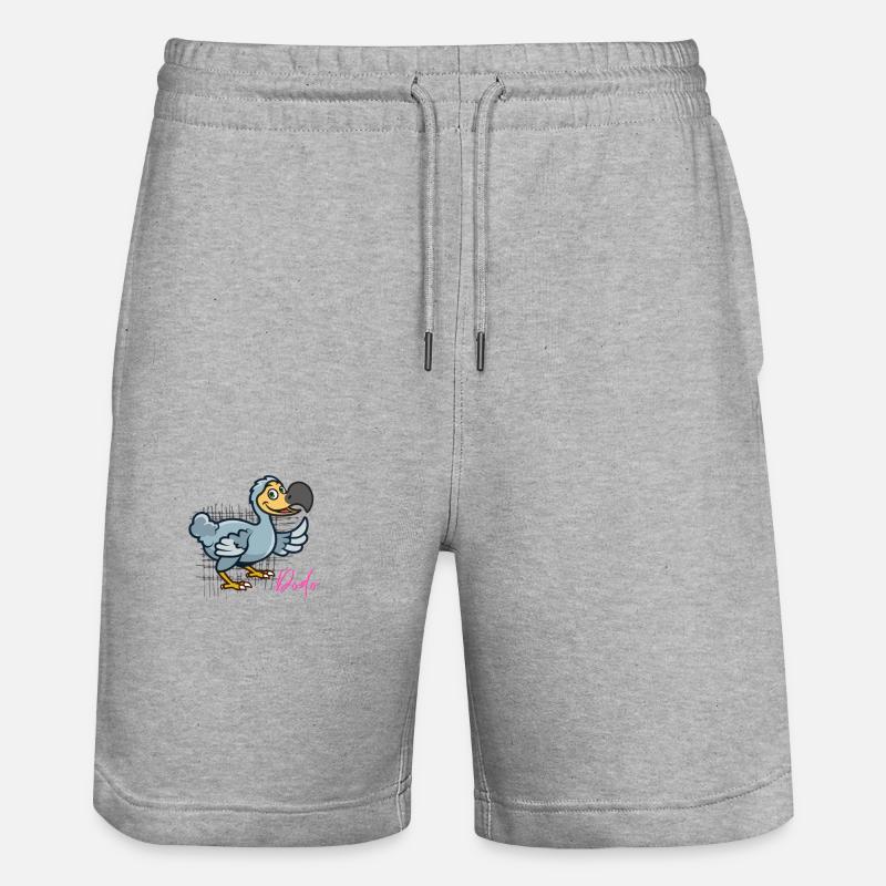 Dodo amical - Short de jogging bio TRAINER Stanley/Stella unisexe - gris chiné