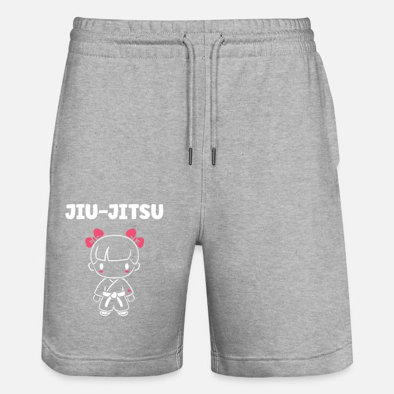 Jiu Jitsu - Short de jogging bio TRAINER Stanley/Stella unisexe - gris chiné