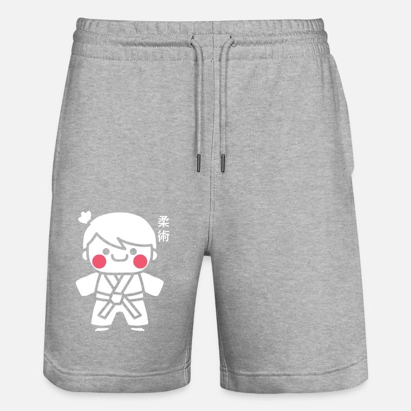 Jiu Jitsu - Short de jogging bio TRAINER Stanley/Stella unisexe - gris chiné