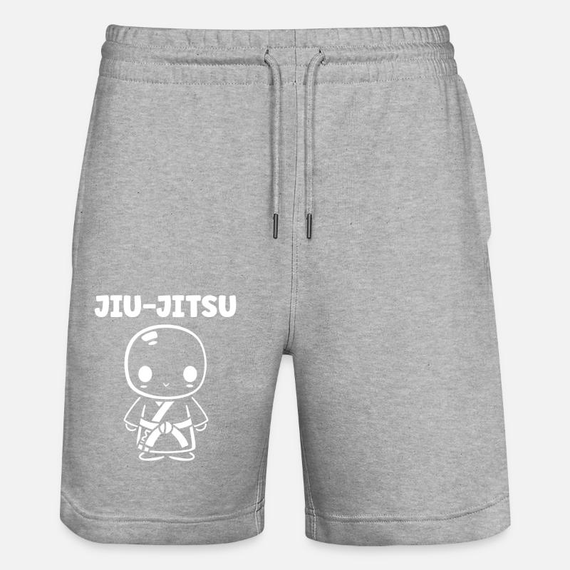 Jiu Jitsu - Short de jogging bio TRAINER Stanley/Stella unisexe - gris chiné