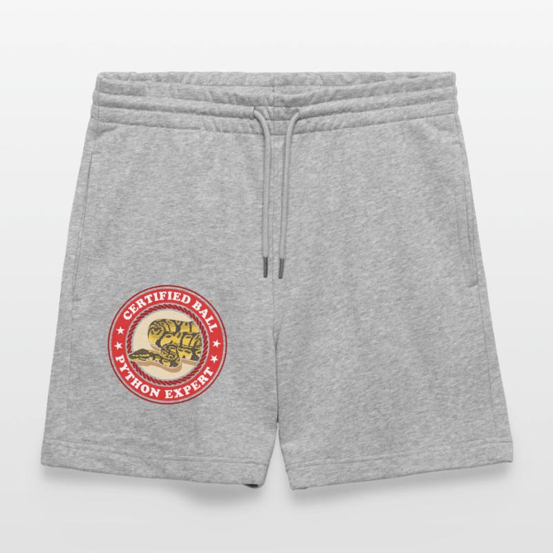 Königspython Experte Schlangen Python Geschenk Stanley/Stella Unisex Bio Joggingshorts Trainer 