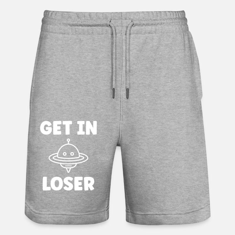 soucoupe volante - Short de jogging bio TRAINER Stanley/Stella unisexe - gris chiné