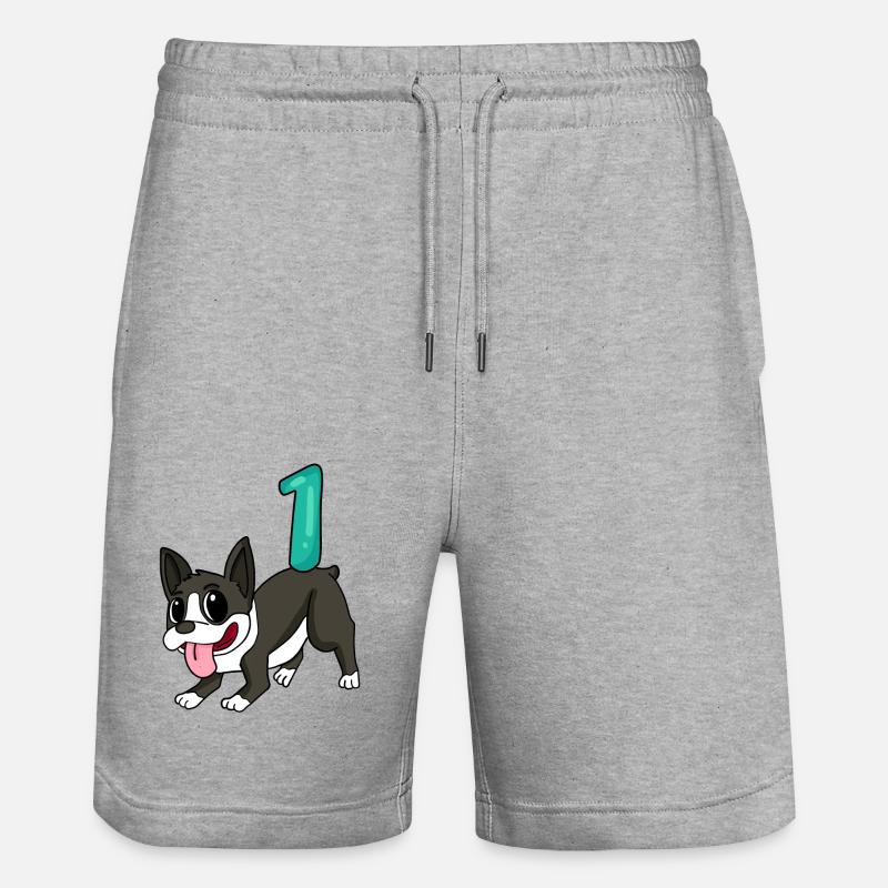Numéro 1 Numéro Un - Short de jogging bio TRAINER Stanley/Stella unisexe - gris chiné