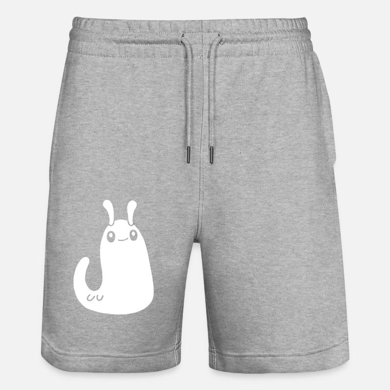 limmace 13 - Short de jogging bio TRAINER Stanley/Stella unisexe - gris chiné