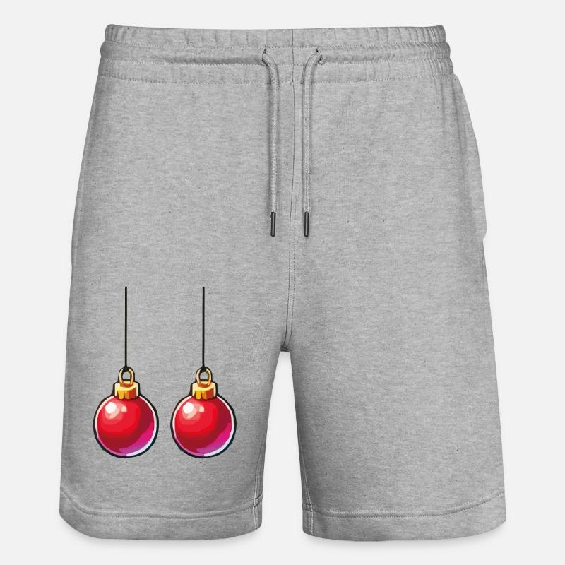 Bagatelle - Short de jogging bio TRAINER Stanley/Stella unisexe - gris chiné