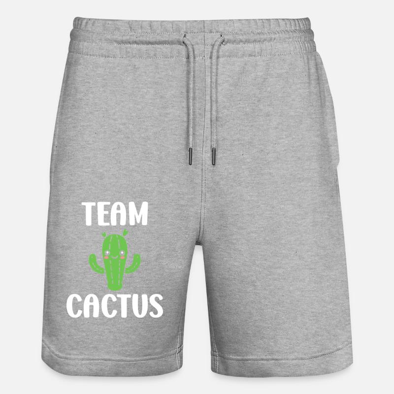 Cactus - Short de jogging bio TRAINER Stanley/Stella unisexe - gris chiné
