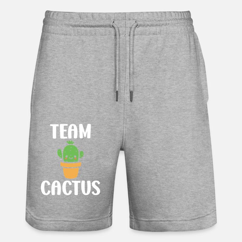 Cactus - Short de jogging bio TRAINER Stanley/Stella unisexe - gris chiné
