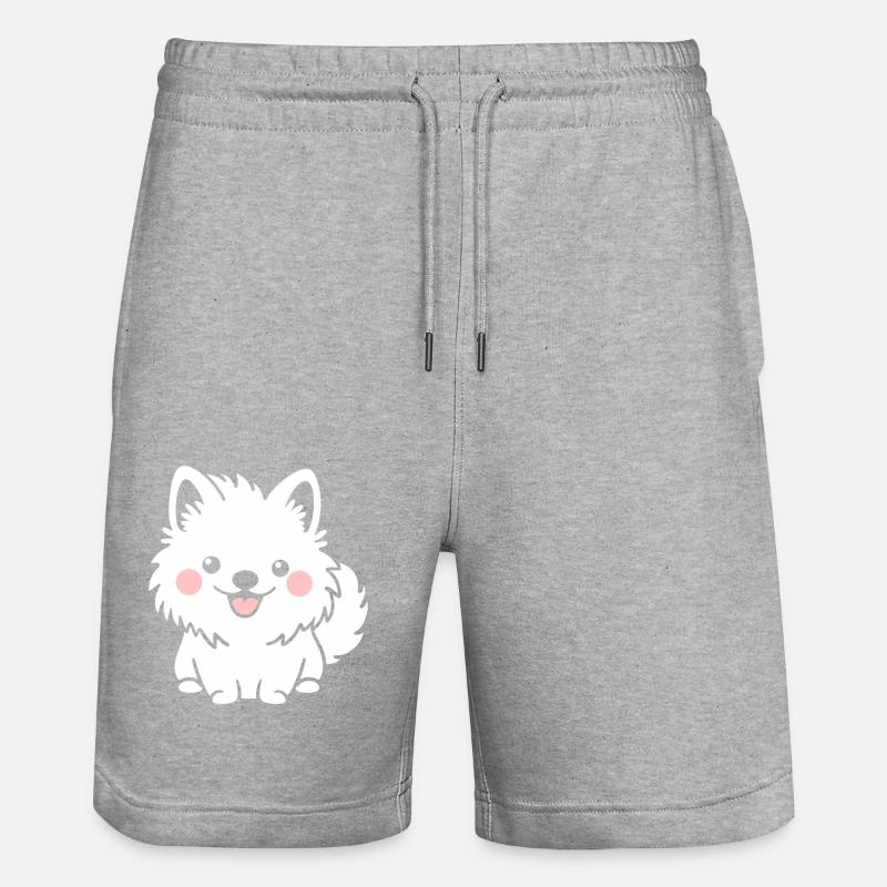 pomsky - Short de jogging bio TRAINER Stanley/Stella unisexe - gris chiné