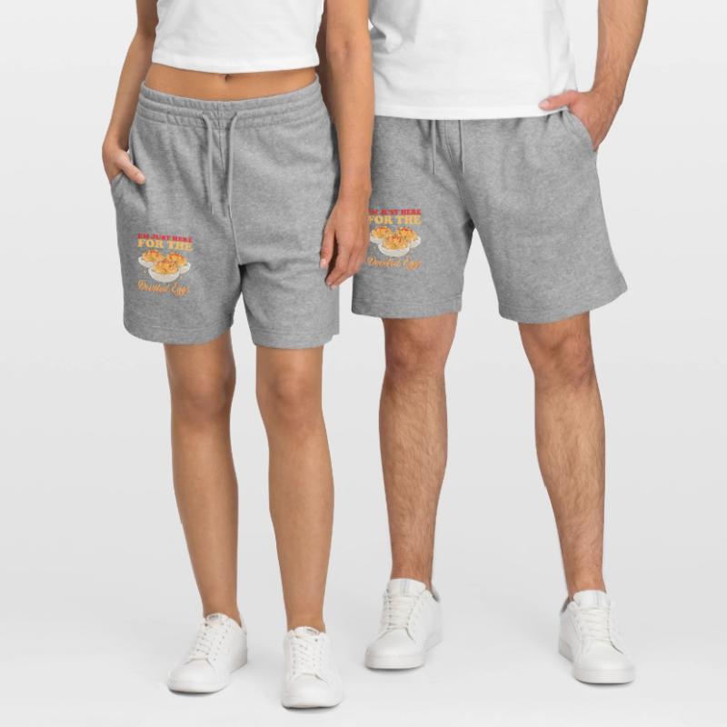 Stuffed Eggs Stuffed Deviled Eggs Gift Stanley/Stella Trainer Unisex Organic Jogging Shorts