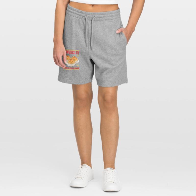 Gefüllte Eier Dressed Deviled Eggs Geschenke Stanley/Stella Unisex Bio Joggingshorts Trainer 