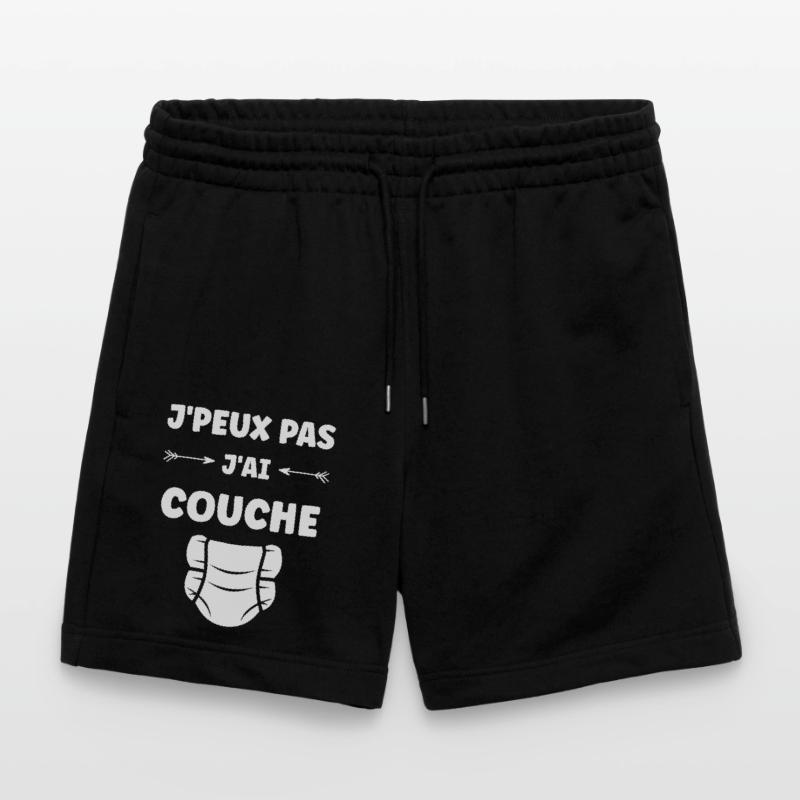 Couches Short de jogging bio TRAINER Stanley/Stella unisexe