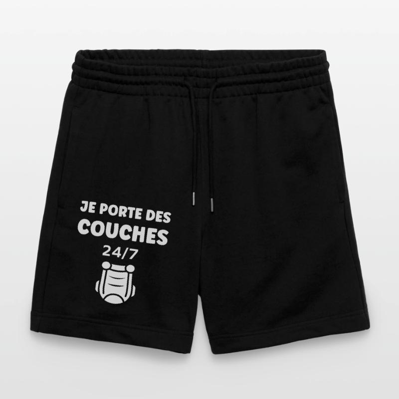 Couches Short de jogging bio TRAINER Stanley/Stella unisexe