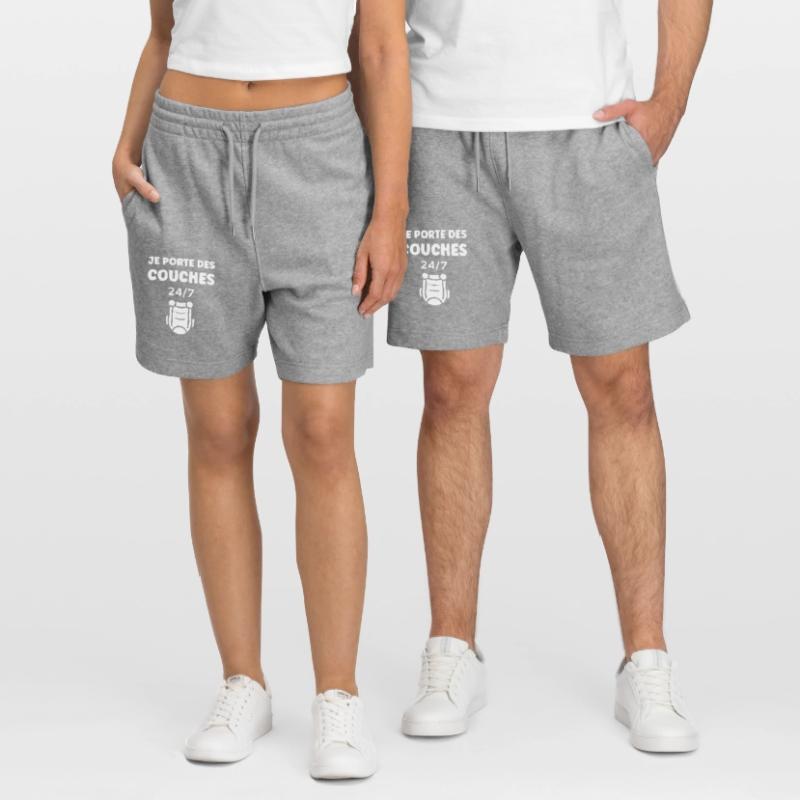 Couches Short de jogging bio TRAINER Stanley/Stella unisexe