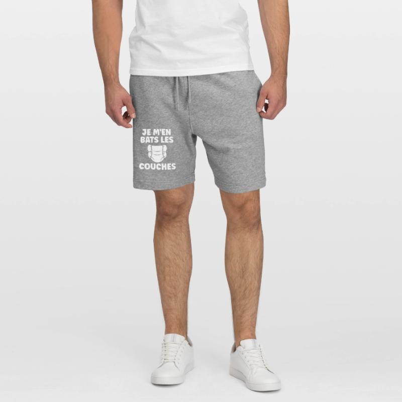 Couches Short de jogging bio TRAINER Stanley/Stella unisexe