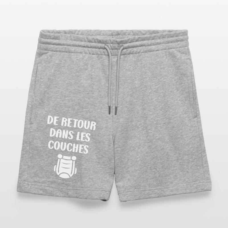 Couches Short de jogging bio TRAINER Stanley/Stella unisexe