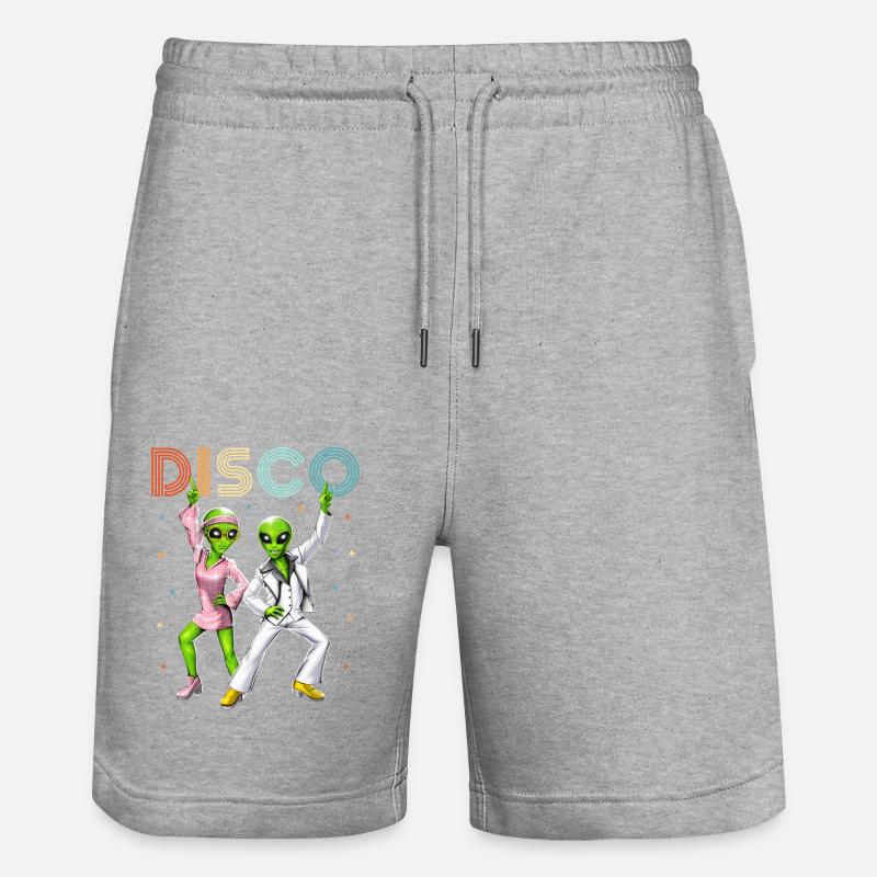 Extraterrestres disco - Short de jogging bio TRAINER Stanley/Stella unisexe - gris chiné