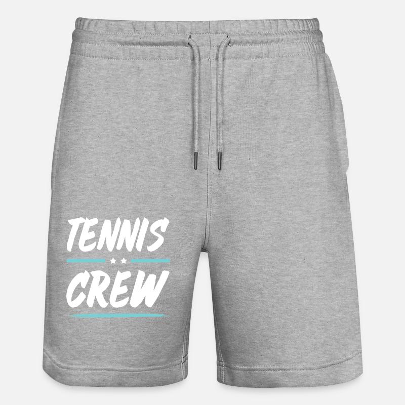 Équipe de tennis - Short de jogging bio TRAINER Stanley/Stella unisexe - gris chiné