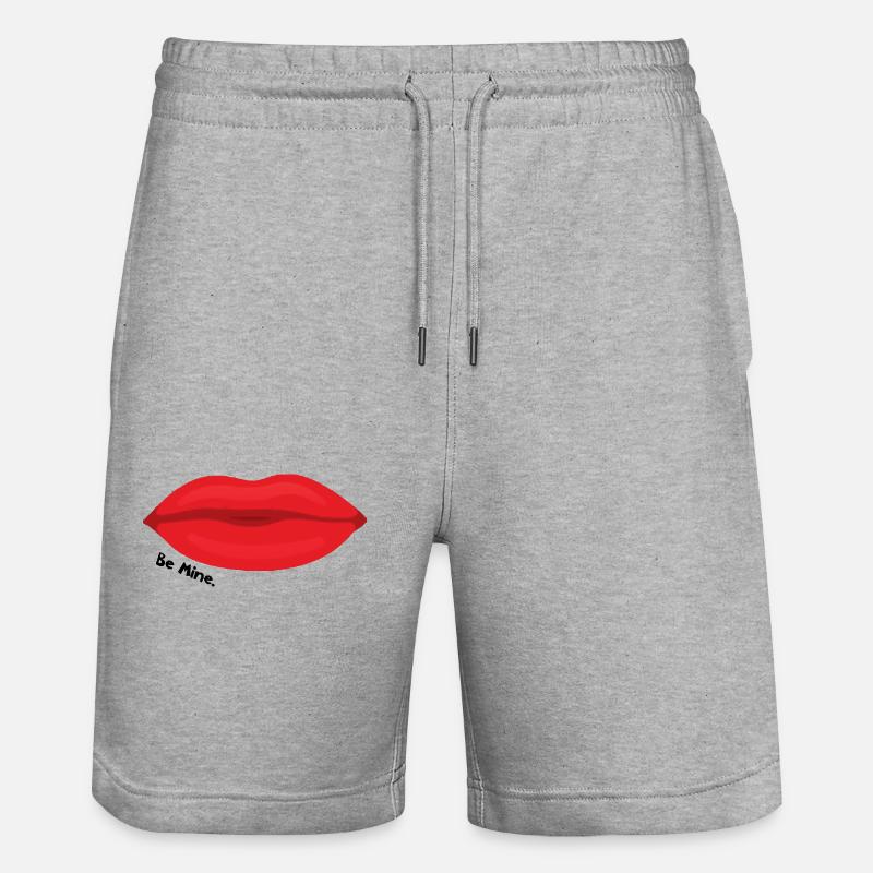 Sei mein - Stanley/Stella Unisex Bio Joggingshorts Trainer  - Grau meliert