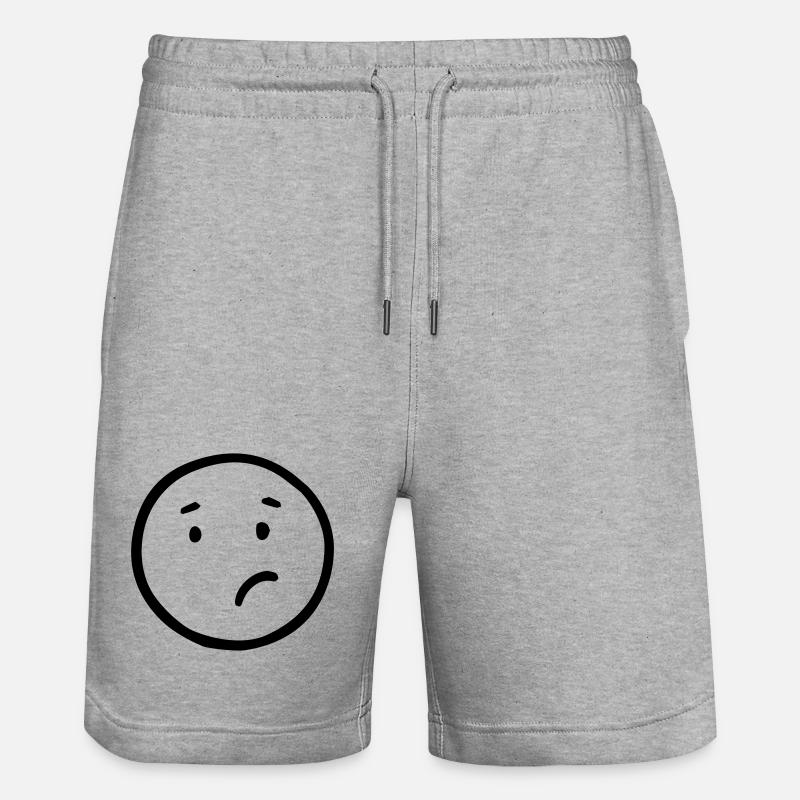 confus - Short de jogging bio TRAINER Stanley/Stella unisexe - gris chiné