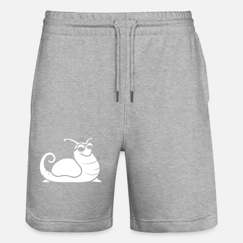 aa 28 - Short de jogging bio TRAINER Stanley/Stella unisexe - gris chiné