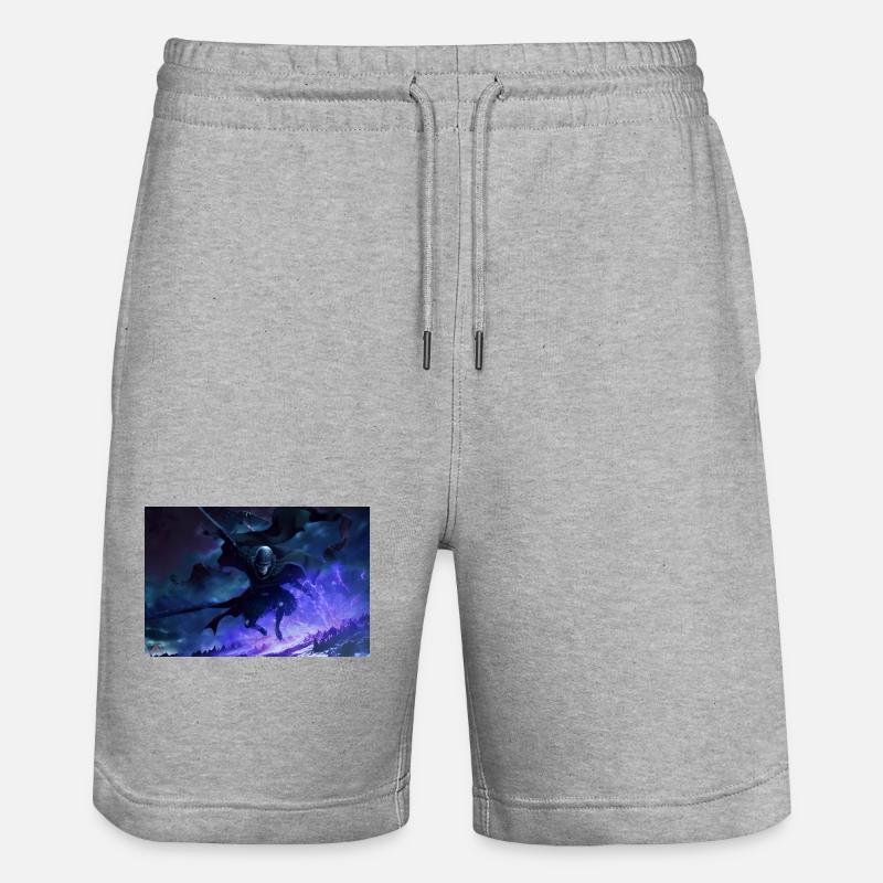 Appel - Short de jogging bio TRAINER Stanley/Stella unisexe - gris chiné