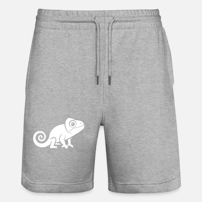 caméléon - Short de jogging bio TRAINER Stanley/Stella unisexe - gris chiné