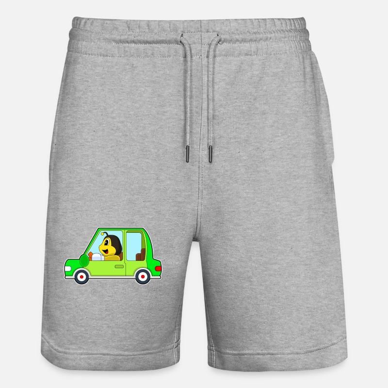 Voiture d’abeille - Short de jogging bio TRAINER Stanley/Stella unisexe - gris chiné