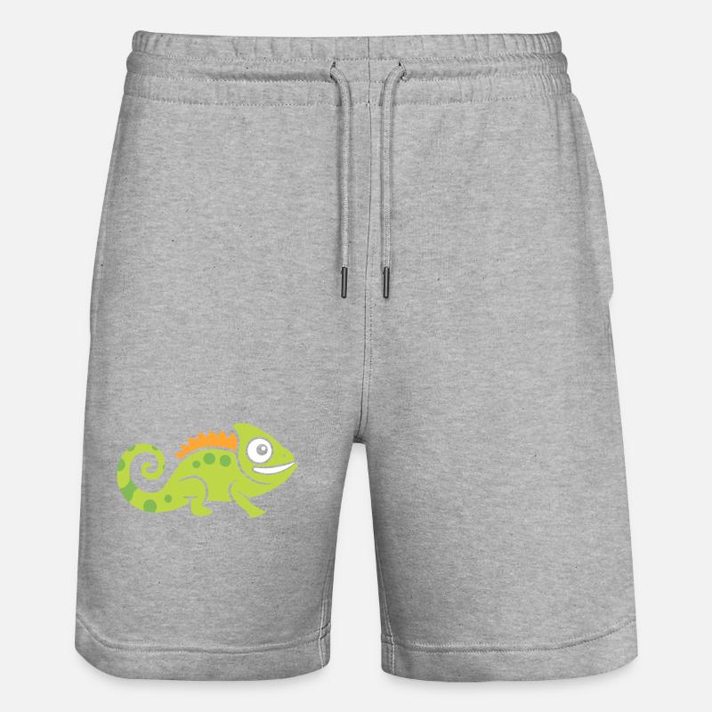 caméléon - Short de jogging bio TRAINER Stanley/Stella unisexe - gris chiné