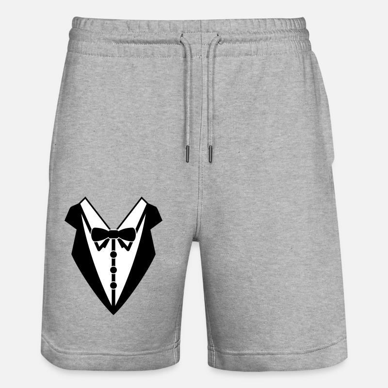 smoking - Short de jogging bio TRAINER Stanley/Stella unisexe - gris chiné