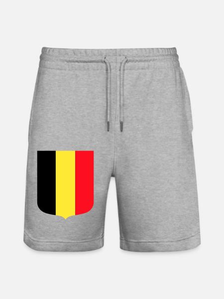 Belgique - Short de jogging bio TRAINER Stanley/Stella unisexe - gris chiné