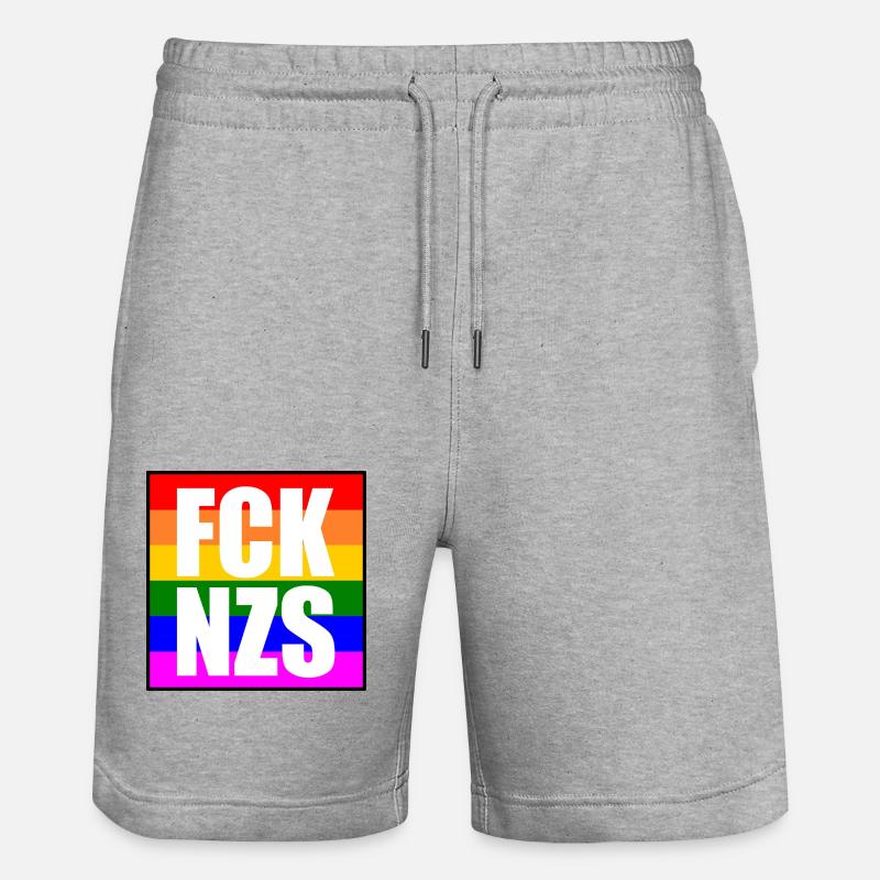 Fck nzs - Short de jogging bio TRAINER Stanley/Stella unisexe - gris chiné