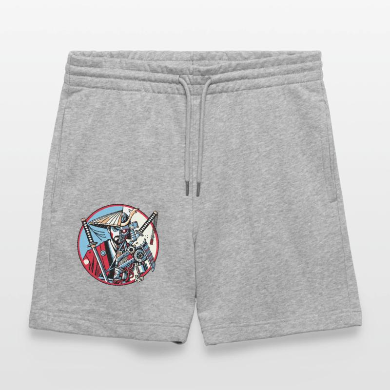 Samurai-Ronin oder Mecha-Shogun Stanley/Stella Unisex Bio Joggingshorts Trainer 