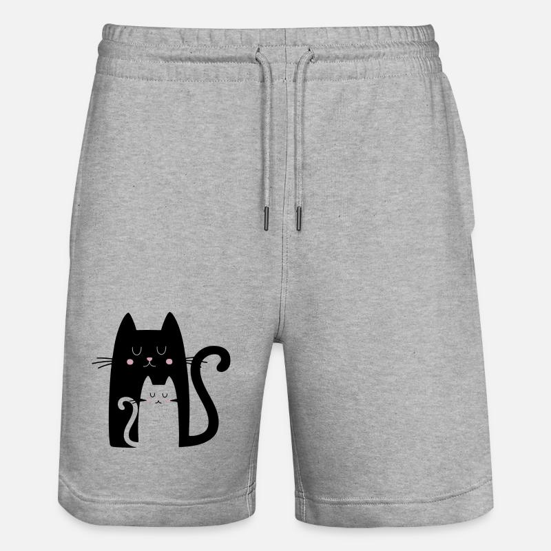 Chatons - Short de jogging bio TRAINER Stanley/Stella unisexe - gris chiné