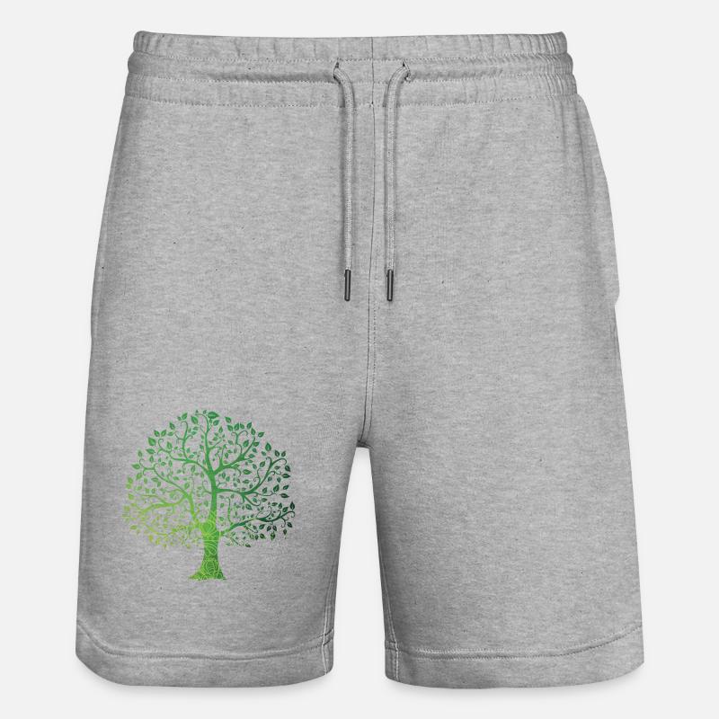 Nature - Short de jogging bio TRAINER Stanley/Stella unisexe - gris chiné
