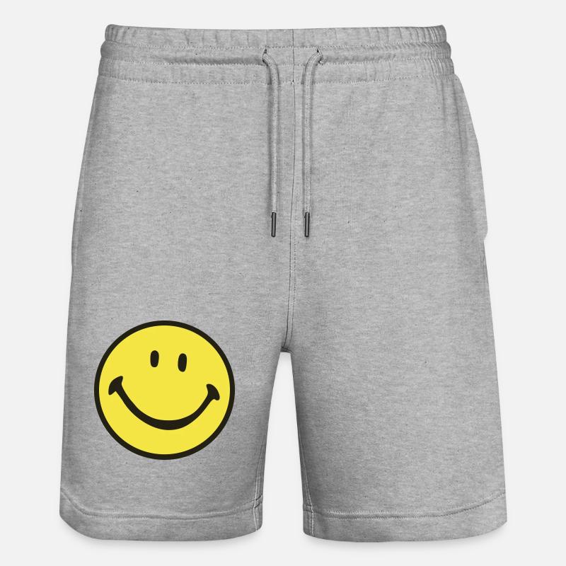 Sourire - Short de jogging bio TRAINER Stanley/Stella unisexe - gris chiné