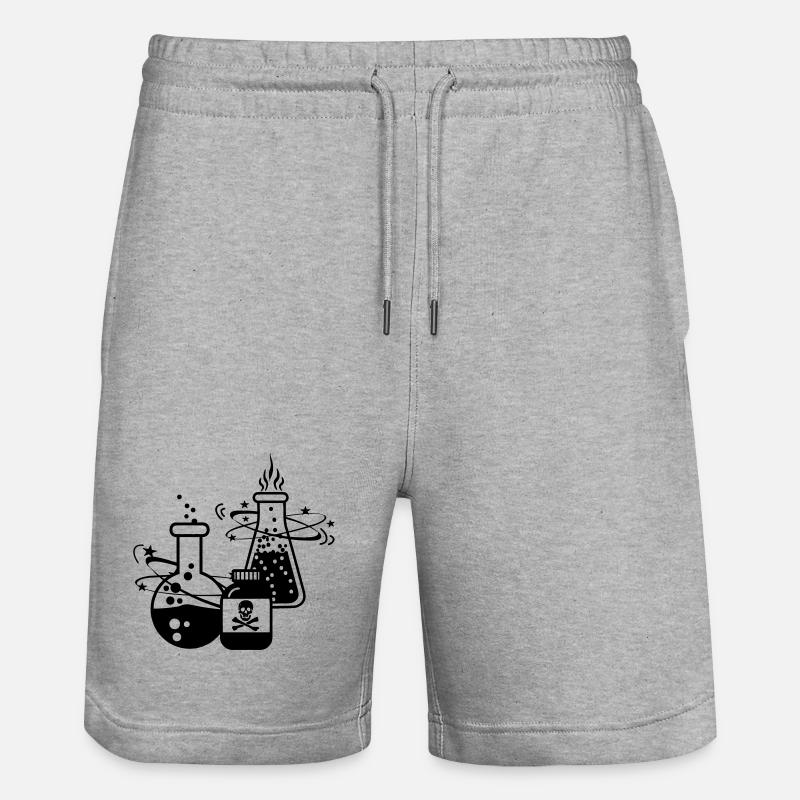 Mélange de poisons - Short de jogging bio TRAINER Stanley/Stella unisexe - gris chiné