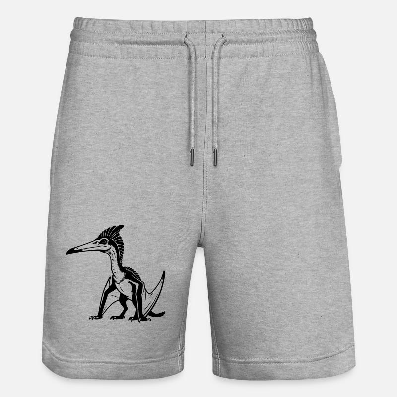 Quetzalcoatlus - Short de jogging bio TRAINER Stanley/Stella unisexe - gris chiné