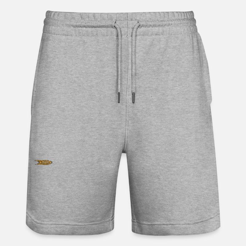 BÖSER JUNGE - Stanley/Stella Unisex Bio Joggingshorts Trainer  - Grau meliert