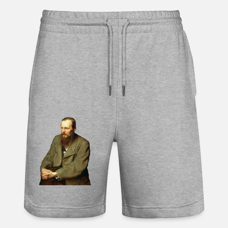 Le Grand Inquisiteur - Short de jogging bio TRAINER Stanley/Stella unisexe - gris chiné