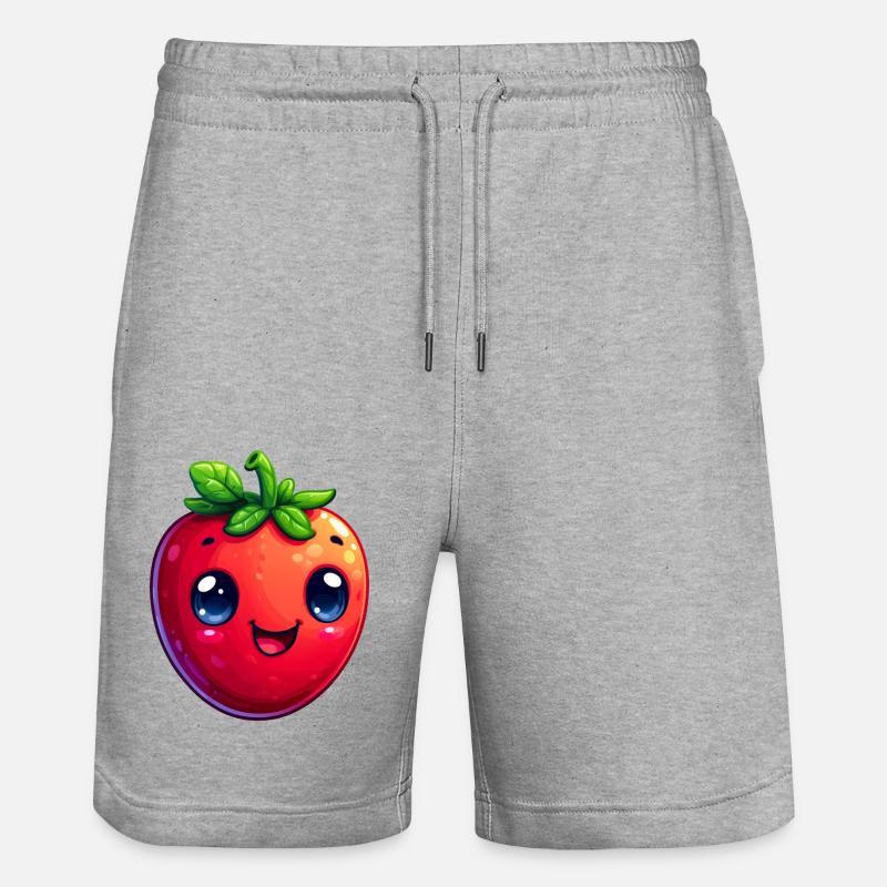 Piment - Short de jogging bio TRAINER Stanley/Stella unisexe - gris chiné