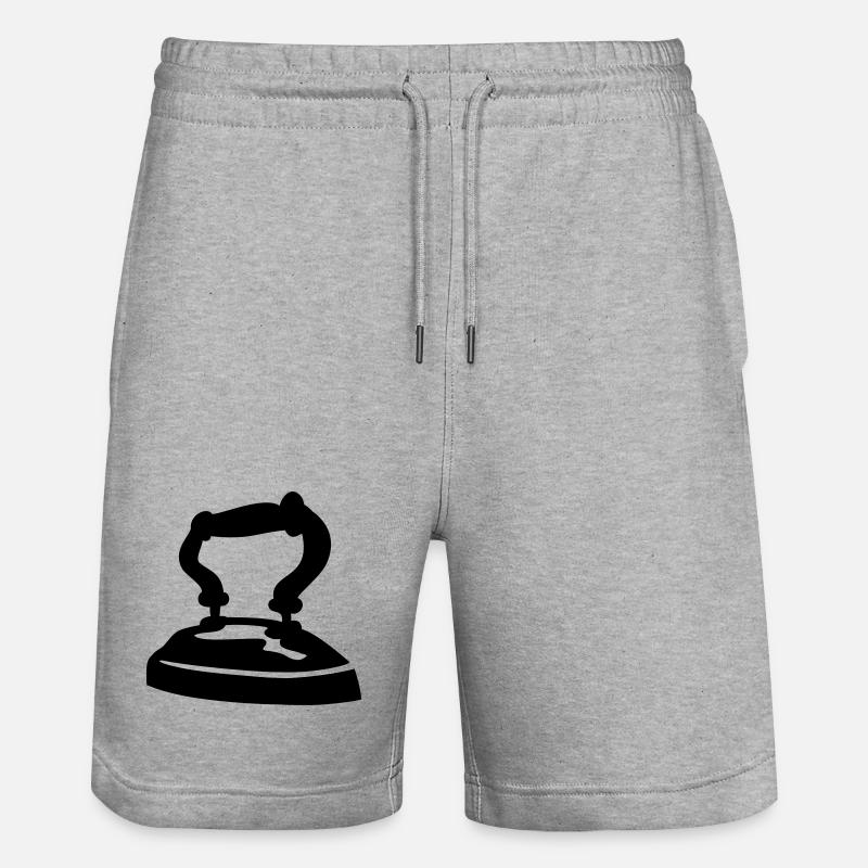 fer - Short de jogging bio TRAINER Stanley/Stella unisexe - gris chiné