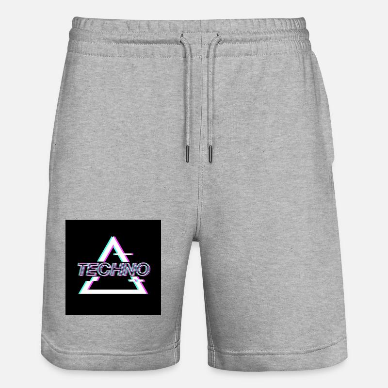 Techno - Short de jogging bio TRAINER Stanley/Stella unisexe - gris chiné