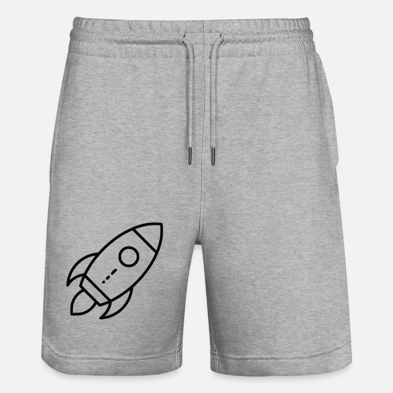 Fusée - Short de jogging bio TRAINER Stanley/Stella unisexe - gris chiné