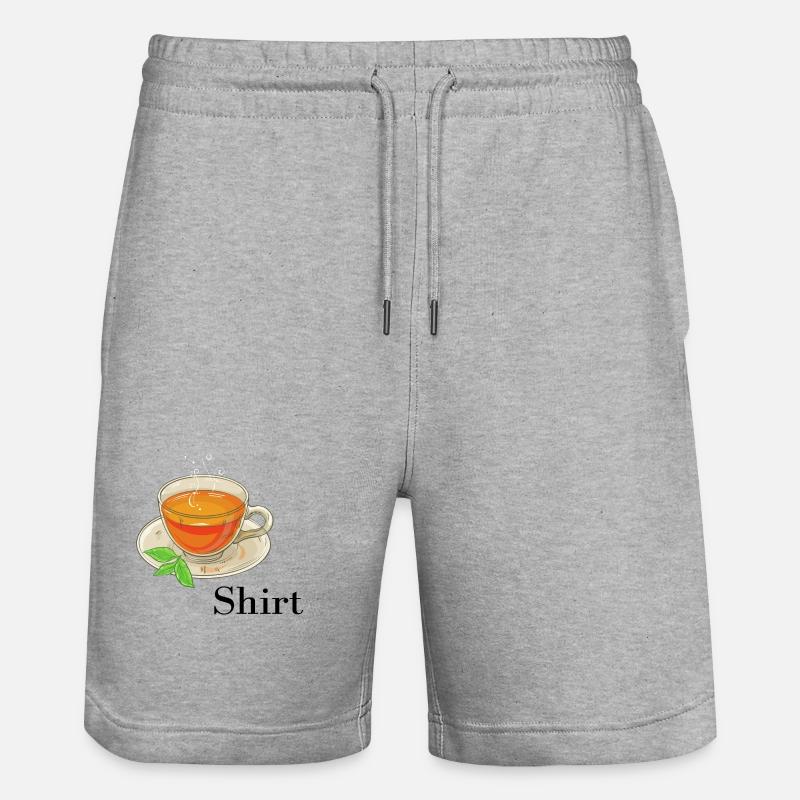 Chemise de thé - Short de jogging bio TRAINER Stanley/Stella unisexe - gris chiné